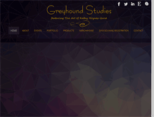 Tablet Screenshot of greyhoundstudies.com